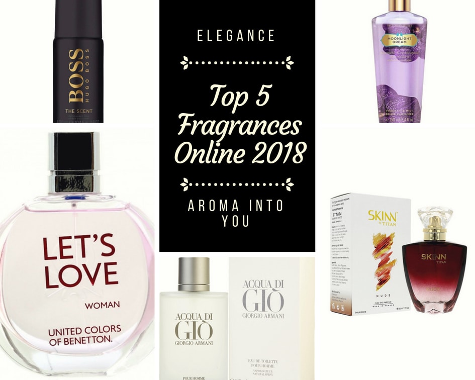 Top 5 Fragrances Online for Men & Women 2018